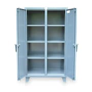 STRONG HOLD 12 ga. Steel Storage Cabinet, 60 in W, 66 in H, Stationary 55-DS-246