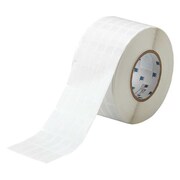 Brady 1/2" x 1-7/16" White on Translucent Label, Self Laminating Vinyl ...