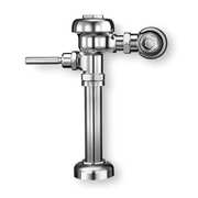 Sloan Manual Flush Valve, 3.5 gpf, 11-1/2 in Rough-In, 1 in IPS Inlet Size, Single Flush, Top Spud, Chrome REGAL 110      XL