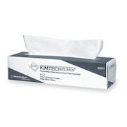 Kimberly-Clark Professional Dry Wipe, White, Box, 2-Ply Tissue, 90 Wipes, 14 3/4 in x 16 3/4 in 05517