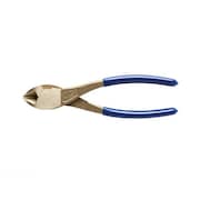 Ampco Safety Tools 7 in High Leverage Diagonal Cutting Plier Flush Cut Oval Nose Uninsulated P-36