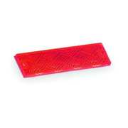 Grote Reflector, Mini, Stick-On, Red, Rectangle 40132