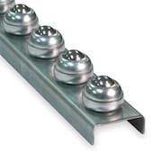 ASHLAND CONVEYOR Flow Rail, 5 ft L, 2 1/2 in W, 120 lb/ft (5 ft Supports) Max Load Capacity WBT05FR06S25C
