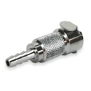 COLDER 5/16" Barb Chrome Plated Brass Inline Coupler LCD17005
