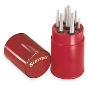 Starrett Center Punch Set, 7 Pc S264WB