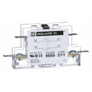 SQUARE D Auxiliary Contact, 1NO, 1NC 9999D11