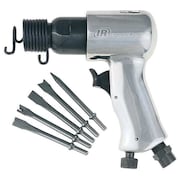 Ingersoll-Rand Air Hammer Kit, 5-peice Chisel Set, 3500BPM, 2-5/8 in Stroke 116K