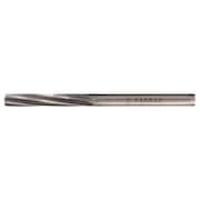 ZORO SELECT Dowel Pin Reamer, 0.1855In, 6 Flute, Cobalt 1475-0.1855
