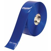 Mighty Line Industrial Floor Tape, Roll, Blue, Vinyl 3RB