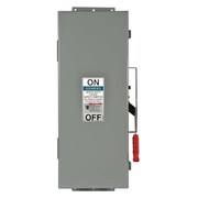 SIEMENS Nonfusible Safety Switch, Heavy Duty, 600V AC, 4PST, 30 A, NEMA 12, 3R, 4X HNF461J