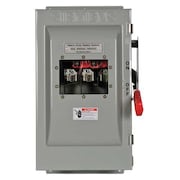 SIEMENS Nonfusible Safety Switch, Heavy Duty, 600V AC, 3PST, 60 A, NEMA 3R HNF362JW