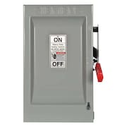 Siemens Fusible Safety Switch, Heavy Duty, 600V AC, 3PST, 60 A, NEMA 1 HF362