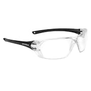 Bolle Safety Safety Glasses, Wraparound Clear Polycarbonate Lens, Anti-Fog, Scratch-Resistant 40057