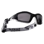 Bolle Safety Safety Glasses, Wraparound Smoke Polycarbonate Lens, Anti-Fog, Scratch-Resistant 40086