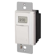 Intermatic Timer, Digital, 120/277VAC, 15A, Wall Switch ST01