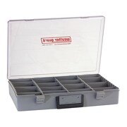 Weather Guard Small Jobsite Tool Box, 3"H, 18-1/2"W, 13"D, Gray 9951-9-01