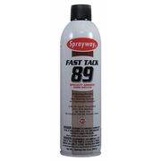 Sprayway Construction Adhesive, Fast Tack 89 Series, Off-White, 5 gal, Pail SW089