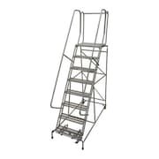 COTTERMAN 110 in H Steel Rolling Ladder, 8 Steps 1508R3232A3E30B4W4C1P6