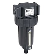 Parker Compressed Air Filter, 250 psi, 2.81 In. W 06F34BC
