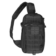 5.11 Backpack, Sturdy, Lightweight 1050D Nylon, Black, 18-1/4" Height 56964