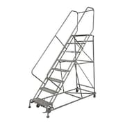 COTTERMAN 192 in H Steel Rolling Ladder, 15 Steps 2615R3242A1E24B4W4C1P3