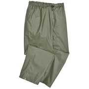 Helly Hansen Rain Pants, PVC/Polyester, Army Green, M 70429_480-M