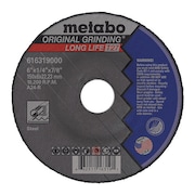 Metabo Grinding Wheel, T27, A24R, 6"X1/4"X7/8" 616319000