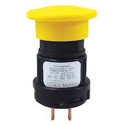 Honeywell Micro Switch Emergency Stop Push Button, 22 mm, 1NO/1NC, Yellow 50070974-003-01