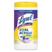 Lysol Disinfecting Wipes, White/Purple, Canister, Hard Non Porous, Non Food Contact Surface, 6 PK, Citrus REC84922