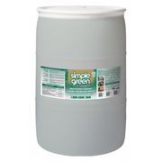 Simple Green Industrial Cleaner and Degreaser, Drum, 55 Gal, Concentrated, Sassafras, Dark Green 2700000113008