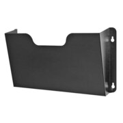 Buddy Products Letter Size Wall Pocket, Black 5201-4