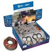 SMITH EQUIPMENT Medium Duty Combination Outfit, MBA-30 Series, Acetylene, Welds Up To 3/8 in MBA-30510
