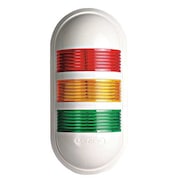 Zoro Select Stack Light, R/Y/G, LED, 30,000 hr. 22UU24