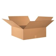 PARTNERS BRAND Corrugated Boxes, 24" x 24" x 9", Kraft, 10/Bundle 24249