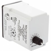 Macromatic Time Delay Relay, 120VAC/DC, 10A, DPDT, 2VA TR-50222-04
