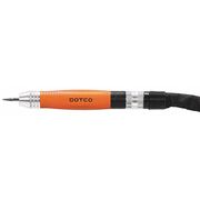 Dotco In-Line Pencil Grinder, 1/8 in NPT Air Inlet, 1/8" Collet, Industrial, 60,000 RPM, 0.1 hp 12R0410-18