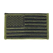Heros Pride Embroidered Patch, U.S. Flag, Subdued 0040