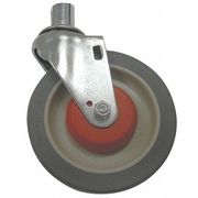 MAGLINER Swivel Caster, Thermoplastic Rubber 5 In 131030