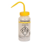 Lab Safety Supply Translucent, Wash Bottle 16 oz., 6 Pack 24J904