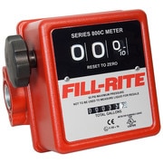 Fill-Rite 5-20 GPM 50PSI 3-Wheel Mechanical Fuel Transfer Meter 807C
