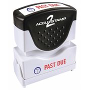 COSCO ACCU-STAMP 2 Shutter PAST DUE 2 Color 038919