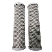 Dupont 5 Micron, 2" O.D., 10 in H, Carbon Wrap Filter Cartridge WFPFC8002