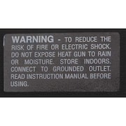 Master Appliance Warning Label 51411