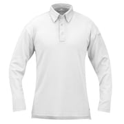 PROPPER Tactical Polo, L, Long Sleeve, White F531572100L