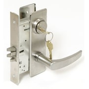 Schlage L9456LB RH 134 Mortise Lock set; Satin SS; Right-Handed;  L9000-Series