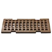 Jay R. Smith Manufacturing Trench Drain Grate, 6 " W, 12 " L 2810CIG