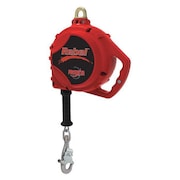 3M Protecta Self Retracting Lifeline, 20 ft., 420 lb. Weight Capacity, Red 3590504