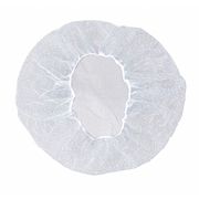 Condor Hairnet, Polyester, White, 24 in Dia., Size Large, 1000 Per Case 29JW41