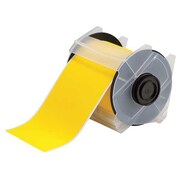 BRADY Tape, Yellow, Labels/Roll: Continuous 133158