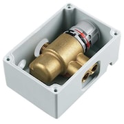 AMERICAN STANDARD Thermostatic Mixing Valve, Brass, 70 psi 605XTMV1070